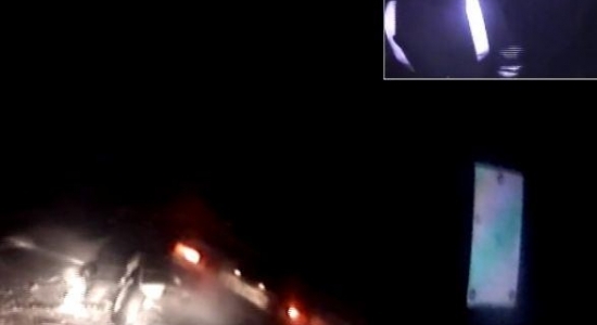 Подросток на ВАЗе пытался скрыться от полиции (видео)